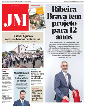 Cover of Jornal Madeira