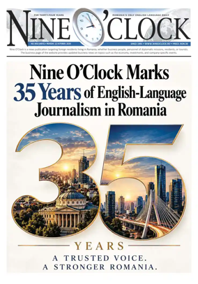 Cover of Nine o clock (Romania) Daily