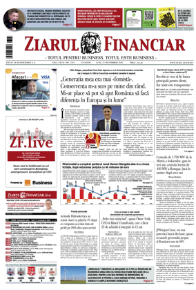 Cover of Ziarul Financiar