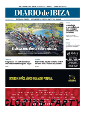Cover of Diario de Ibiza