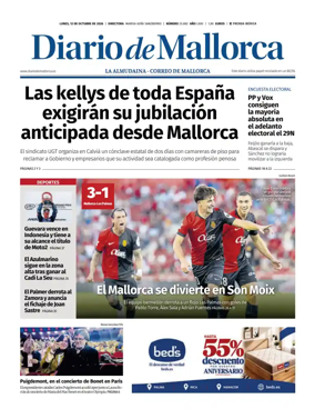Cover of Diario de Mallorca