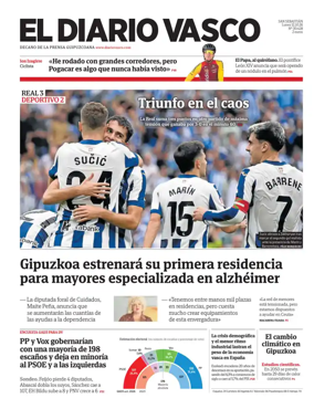 Cover of Diario Vasco (Bidasoa)