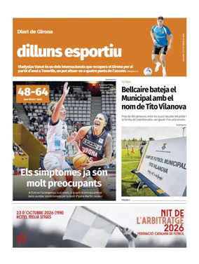 Cover of Dilluns Esportiu