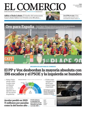 Cover of El Comercio_(Oviedo)