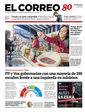 Cover of EL Correo (Alava)