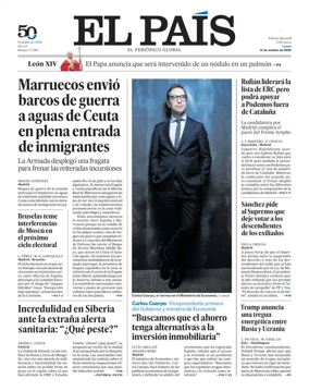 Cover of EL PAIS Euskadi