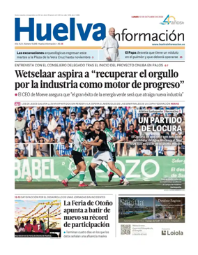 Cover of Huelva Informacion