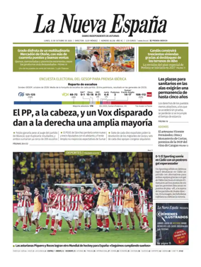 Cover of La Nueva Espana