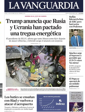 Cover of La Vanguardia (1st Edition)