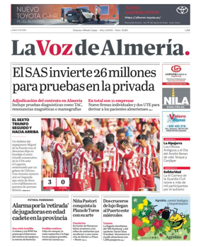 Cover of La Voz de Almeria