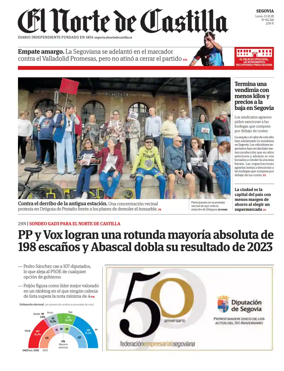 Cover of Norte de Castilla (Segovia)