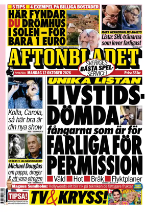 Cover of Aftonbladet