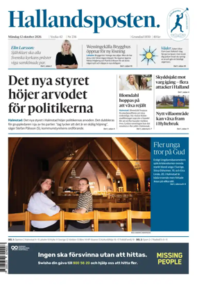 Cover of Hallandsposten