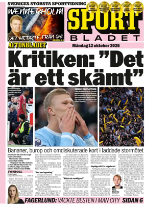 Cover of Sportbladet
