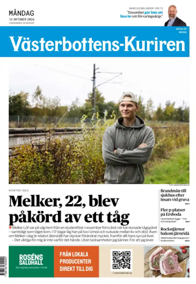 Cover of Vasterbottens-Kuriren