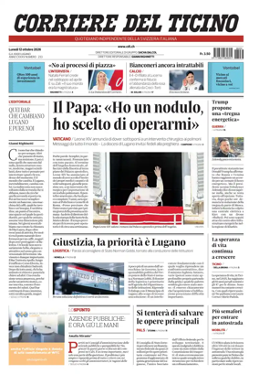 Cover of Corriere del Ticino