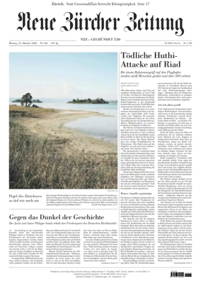 Cover of Neue Zurcher Zeitung