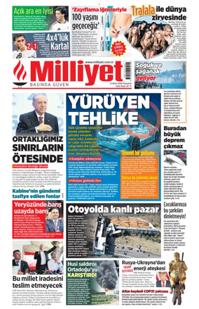 Cover of Milliyet