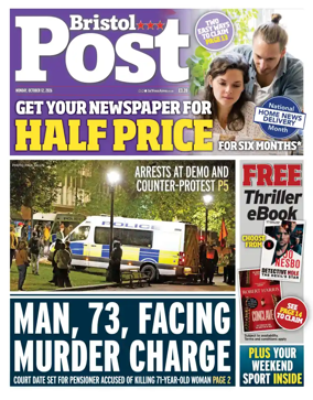 Cover of Bristol Post