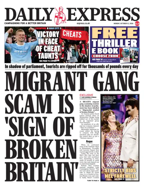 Cover of Daily Express