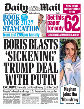 Cover of Daily Mail