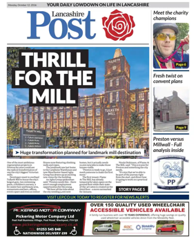Cover of Lancashire Evening Post