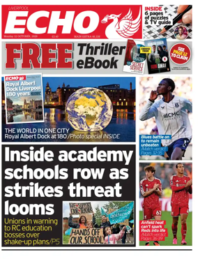 Cover of Liverpool Echo