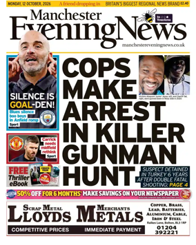 Cover of Manchester Evening News