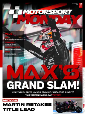 Cover of Motorsport Monday