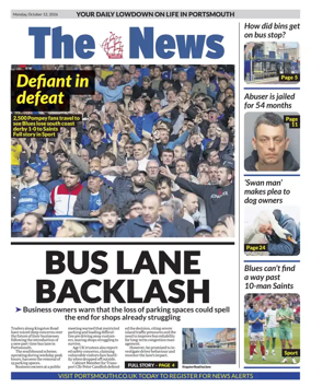Cover of Portsmouth News