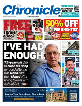 Cover of The Chronicle (South Tyneside and Durham)