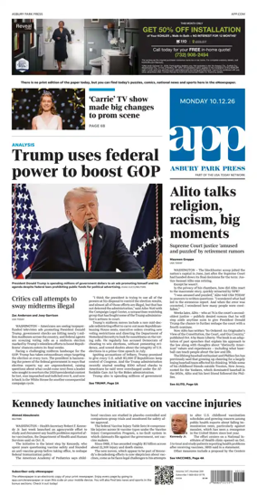 Cover of Asbury Park Press