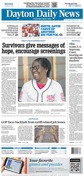Cover of Dayton Daily News