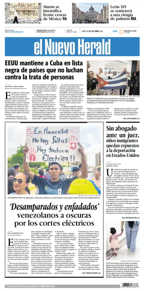 Cover of El Nuevo Herald