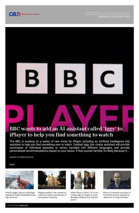 Cover of GB News UK