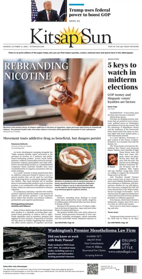 Cover of Kitsap Sun