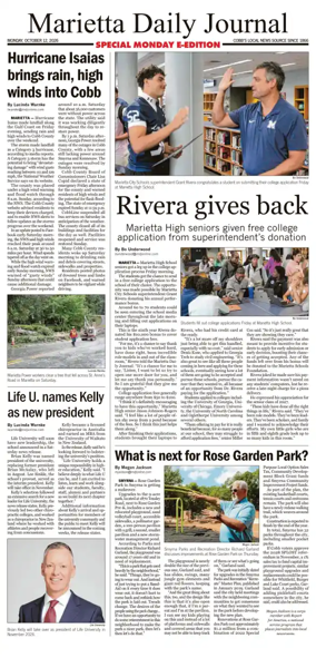 Cover of Marietta Daily Journal