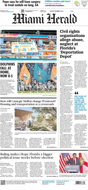 Cover of Miami Herald