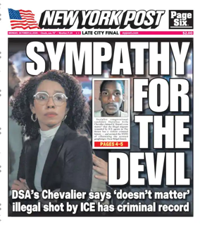 Cover of New York Post