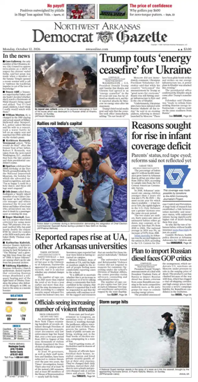 Cover of Northwest Arkansas Democrat-Gazette