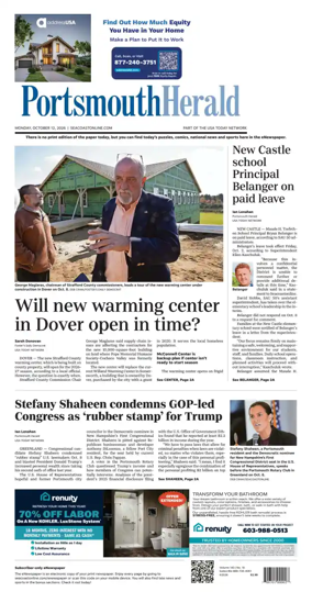 Cover of Portsmouth Herald