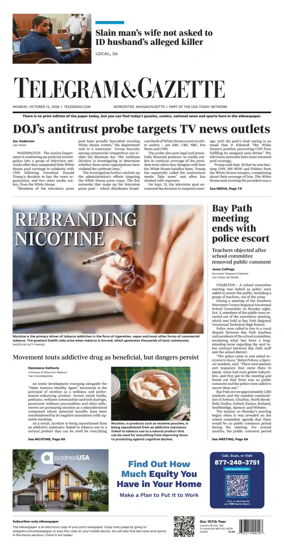 Cover of Telegram & Gazette