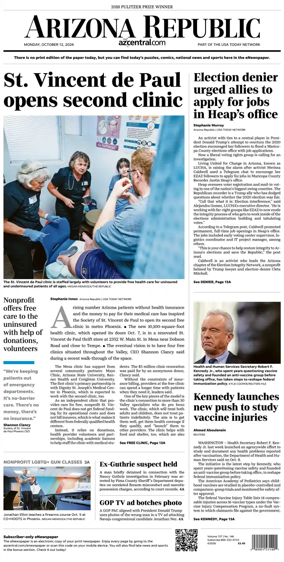 Cover of The Arizona Republic