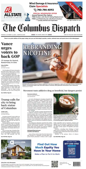Cover of The Columbus Dispatch