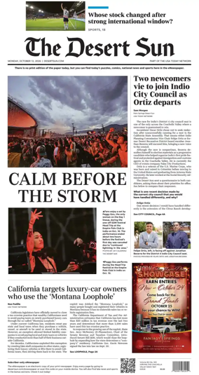 Cover of The Desert Sun