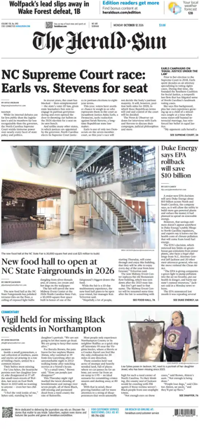 Cover of The Herald Sun