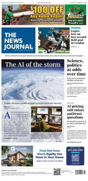 Cover of The News Journal