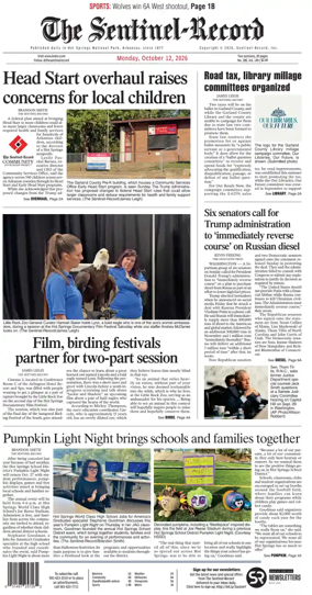 Cover of The Sentinel-Record