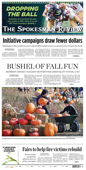 Cover of The Spokesman-Review (Spokane)