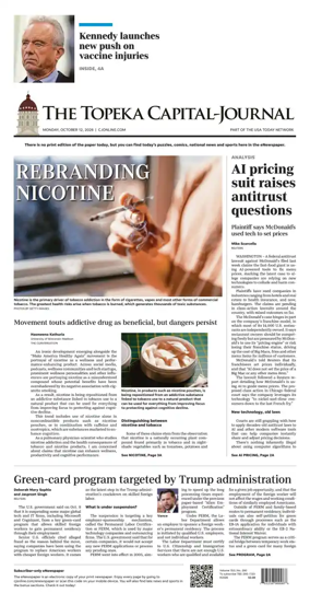 Cover of The Topeka Capital-Journal